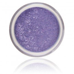 Mineral Eyeshadow Wisteria | 100% Pure Mineral & Vegan. Mineral make-up, bright purple shimmery color.