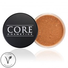 Core Cosmetics Deep Golden Mineral Foundation för mycket mörk hudfärg