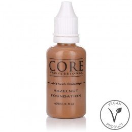 Airbrush Makeup Flytande Foundation - Hazelnut - vegan med endast naturliga ingredienser.